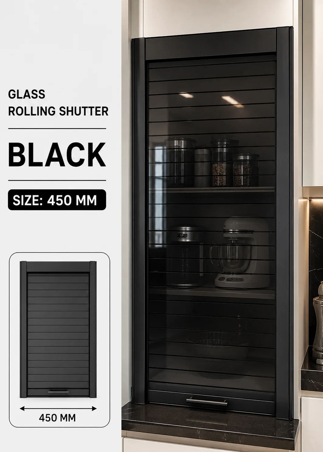 PVC vs Glass Rolling Shutters: Which One Suits Your Kitchen?