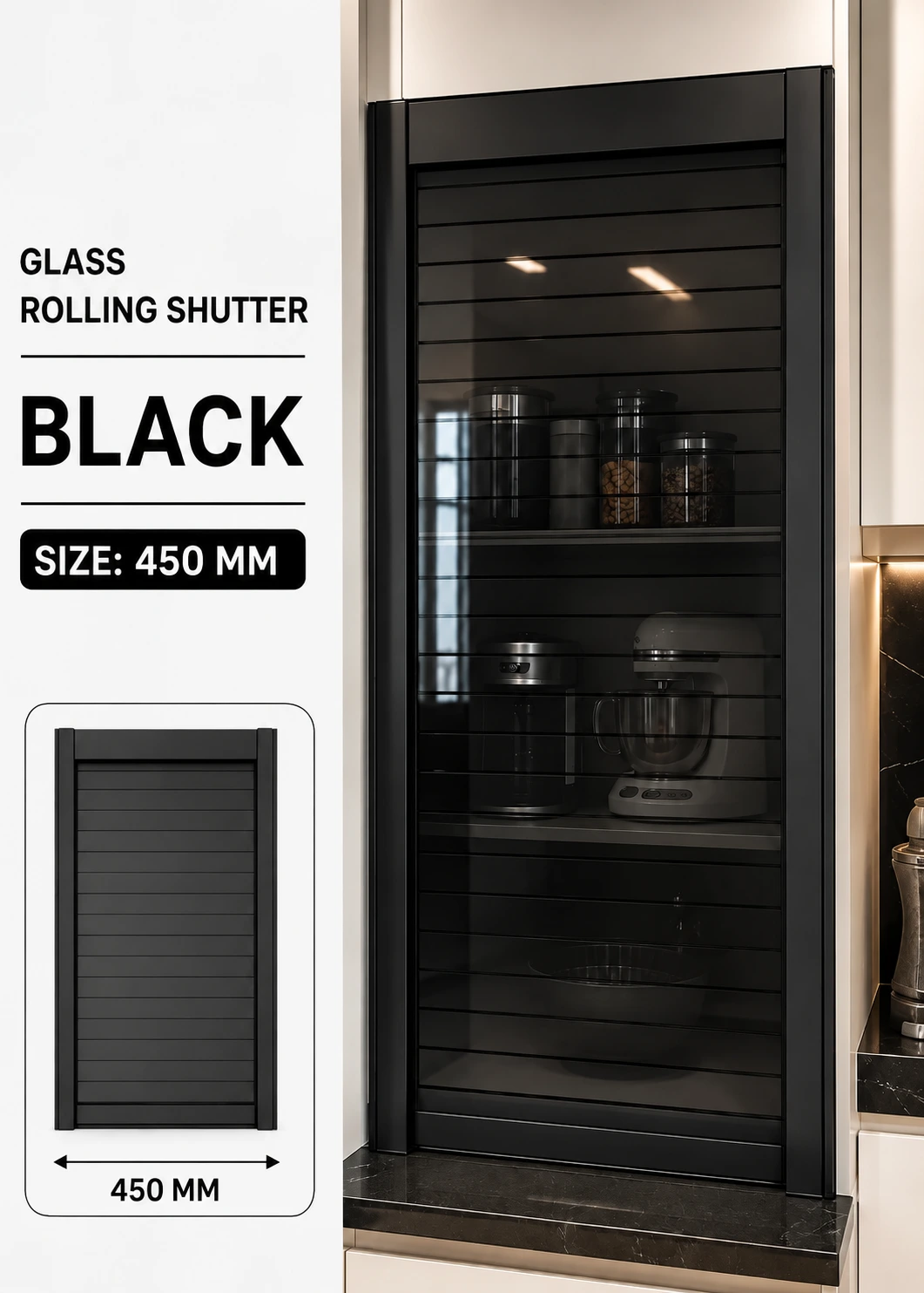 PVC vs Glass Rolling Shutters: Which One Suits Your Kitchen?